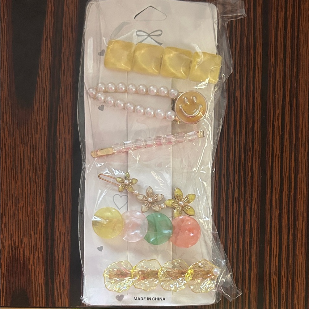 Colorful Kids Hair Clip Set